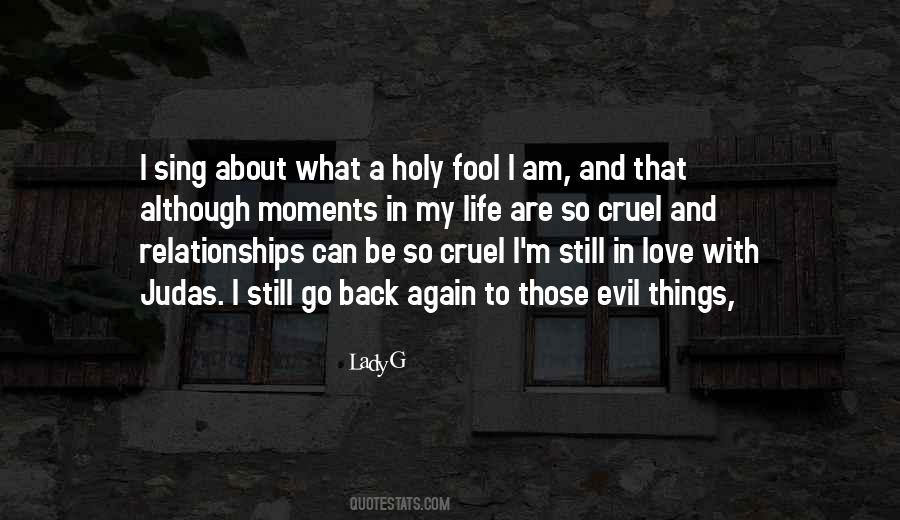 Quotes About A Fool In Love #1542624