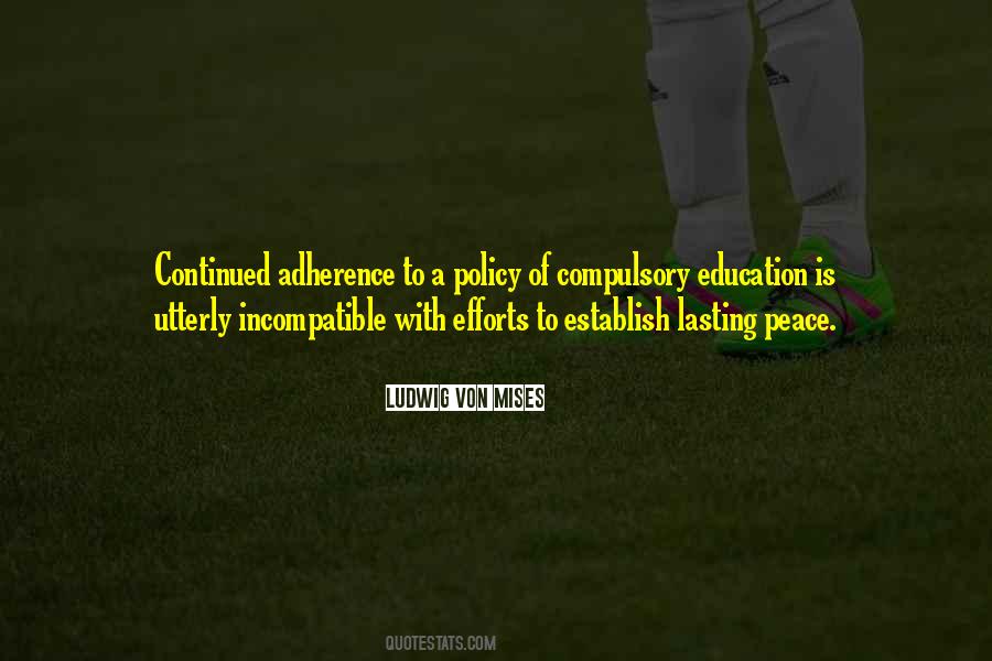 Peace School Quotes #1027304