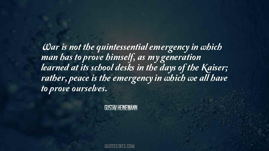 Peace School Quotes #1804243