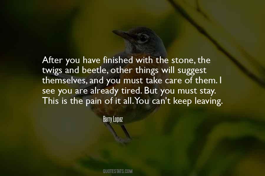 I Take Care Of You Quotes #261318