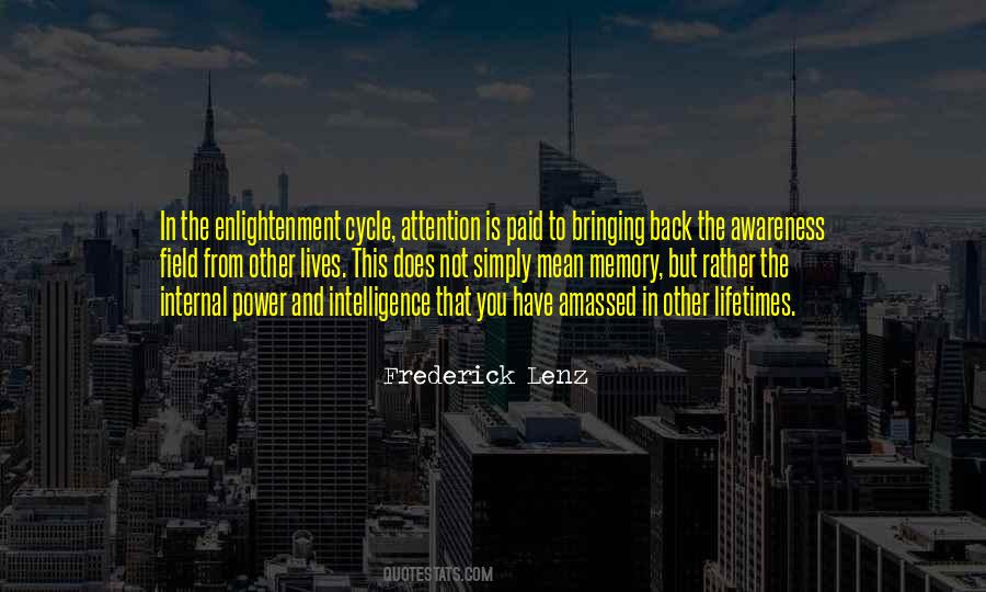 Quotes About Intelligence And Power #1657710