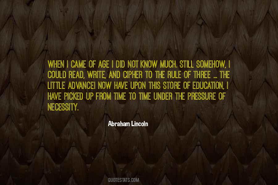Education Has No Age Quotes #323983
