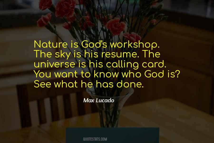 Nature Is Calling Quotes #1512528