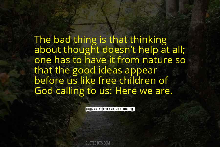 Nature Is Calling Quotes #543734