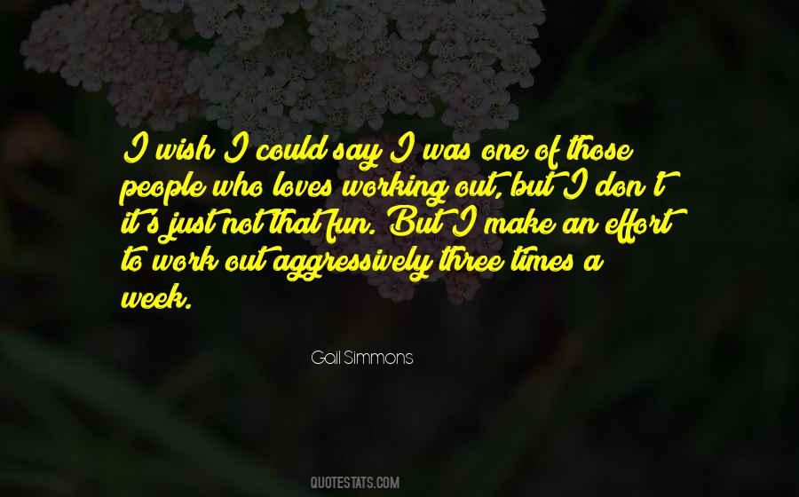 Having Fun While Working Out Quotes #1085770