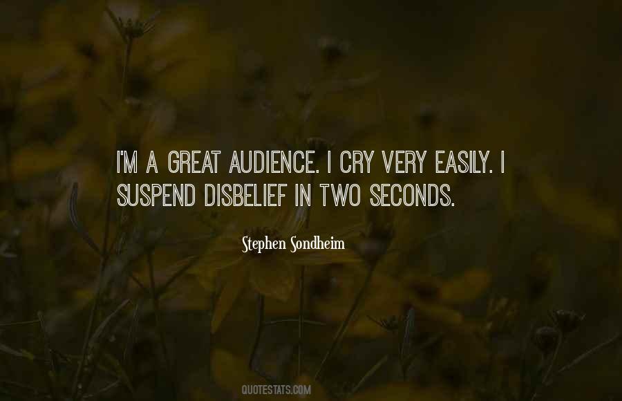 Suspend Your Disbelief Quotes #1455466