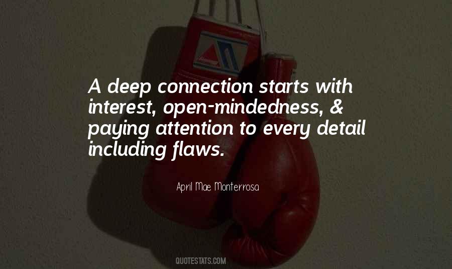 Quotes About A Deep Connection #46505