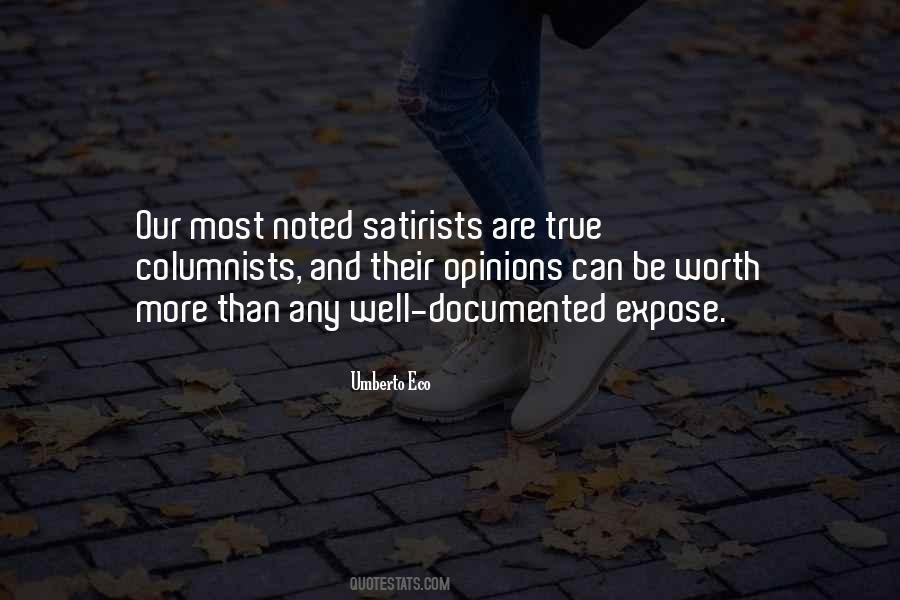 Best Satirists Quotes #1796771
