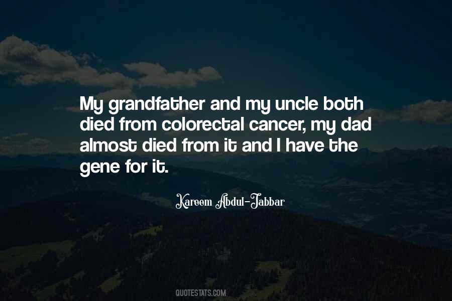 When Your Grandfather Died Quotes #961445