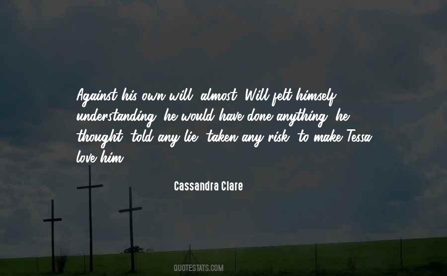 Risk Love Quotes #1118941