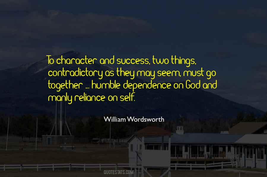 Humble Character Quotes #328339