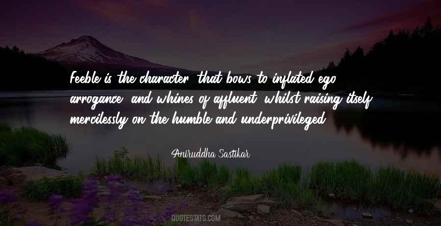 Humble Character Quotes #402892