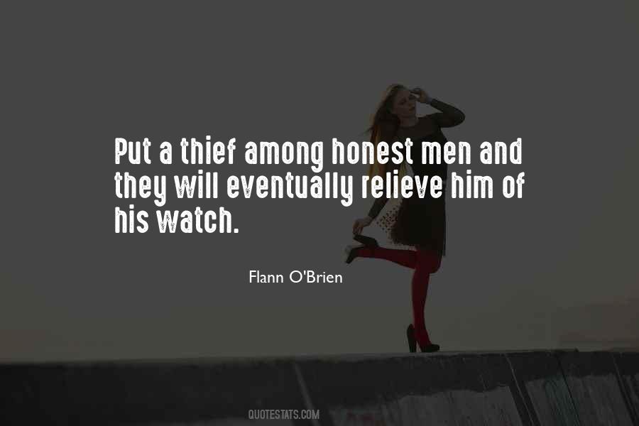 Honest Thief Quotes #533956