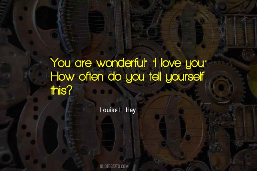 Beautiful I Love You Mom Quotes #1771868
