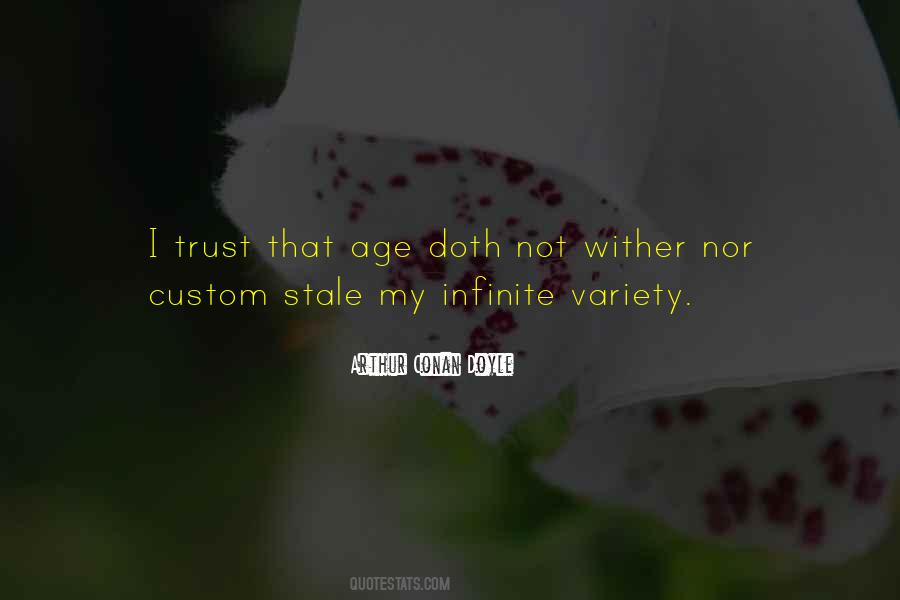 Age Shall Not Wither Her Quotes #1283424