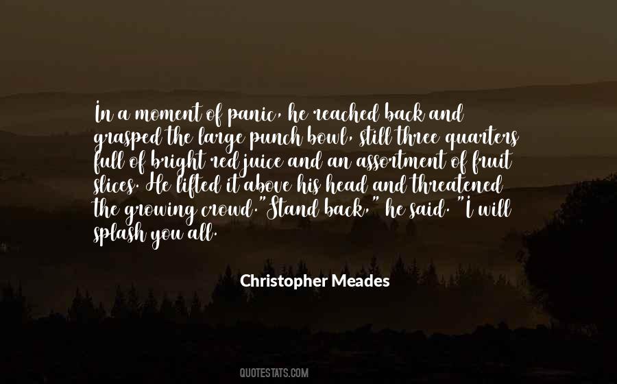 Be The One To Stand Out In The Crowd Quotes #15660