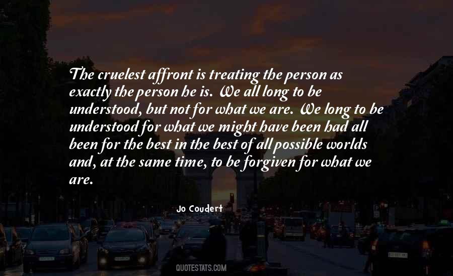 We Are Not The Same Person Quotes #680864