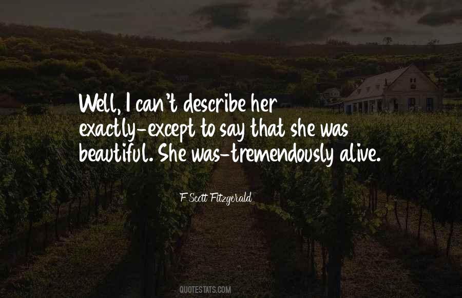 Describe Her Quotes #1698821