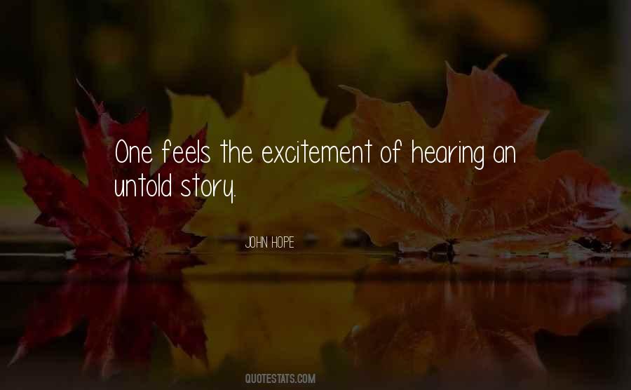 The Untold Story Quotes #1364970