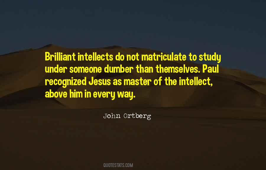 Quotes About Intellects #51379