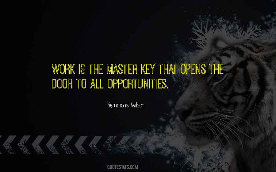 Door To Opportunity Quotes #1561605