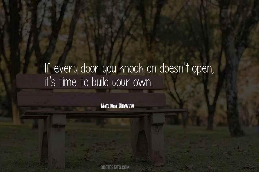 Door To Opportunity Quotes #1760208