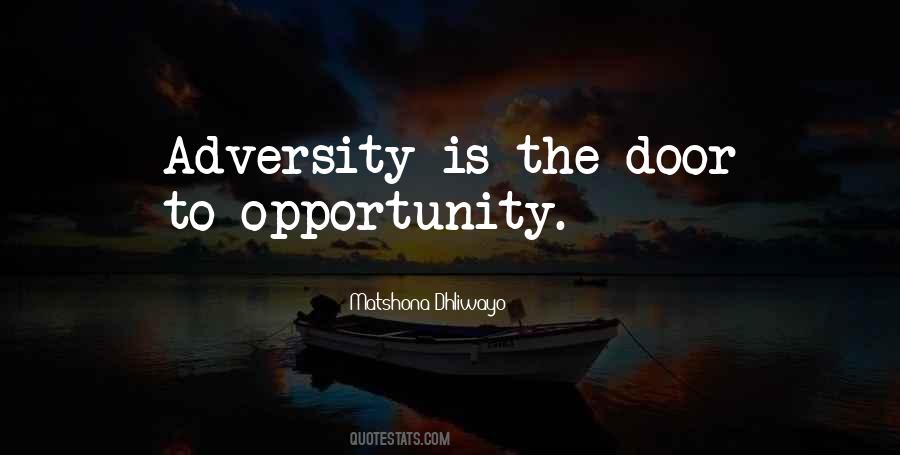 Door To Opportunity Quotes #1784902