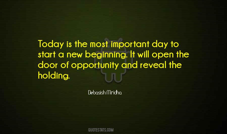 Door To Opportunity Quotes #418459