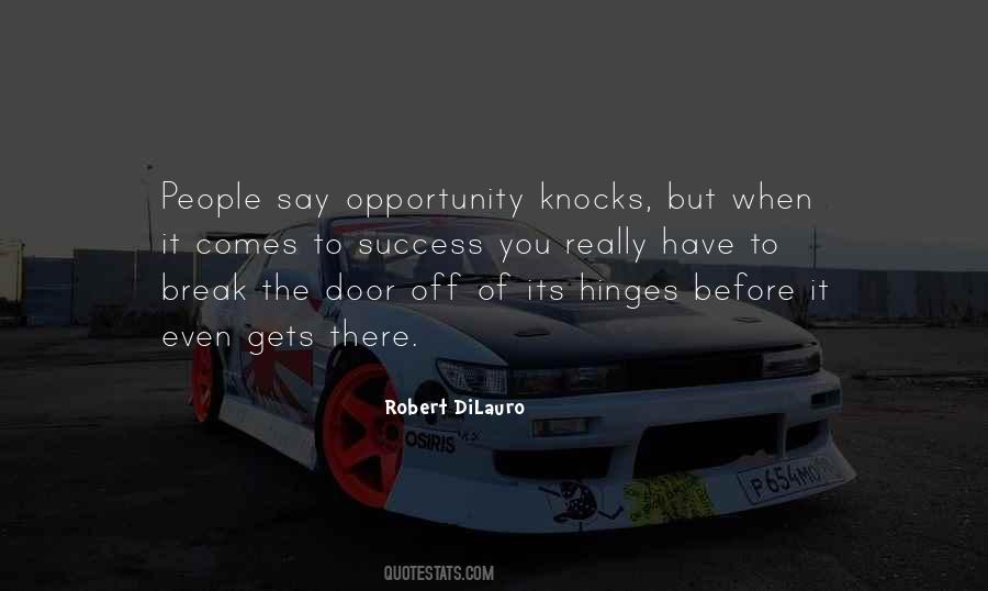 Door To Opportunity Quotes #554300