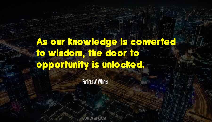 Door To Opportunity Quotes #698601