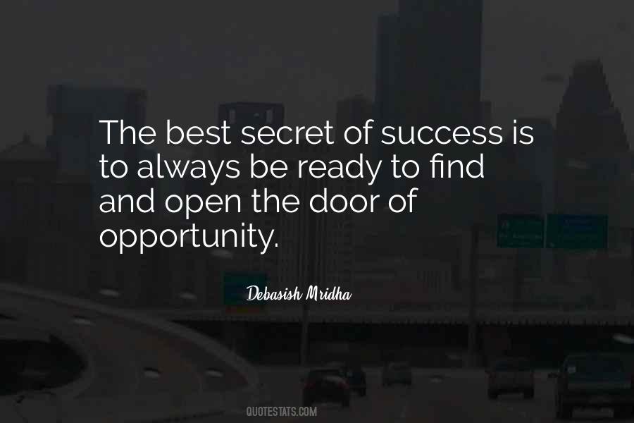 Door To Opportunity Quotes #778766