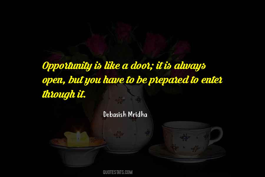 Door To Opportunity Quotes #828047