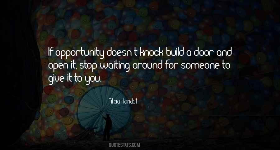 Door To Opportunity Quotes #997430