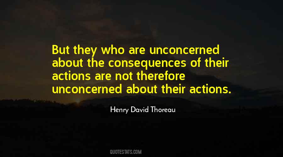 Action Consequences Quotes #424998