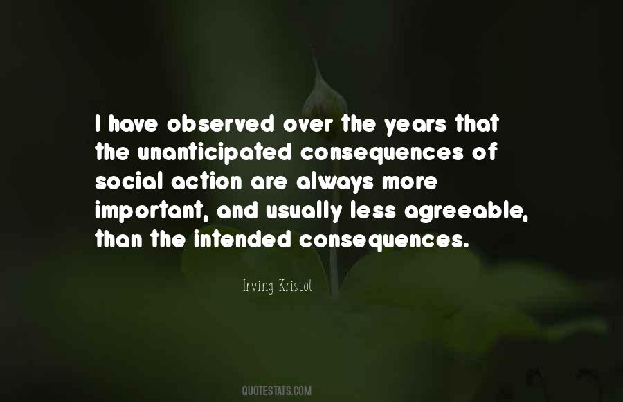 Action Consequences Quotes #719541