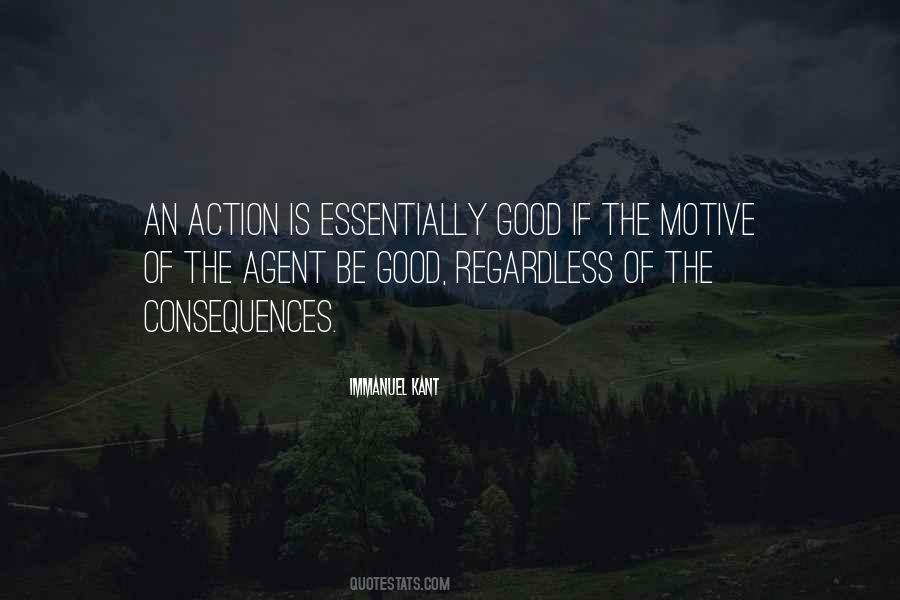 Action Consequences Quotes #831111