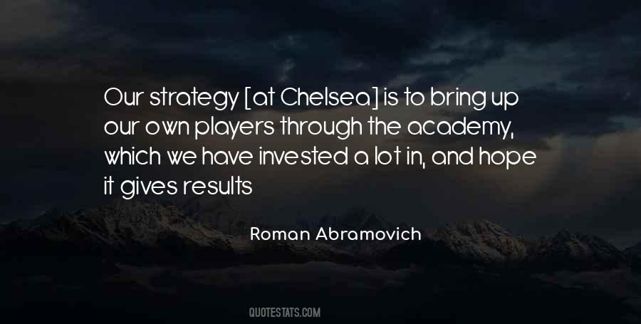 Hope Is Not A Strategy Quotes #1524779