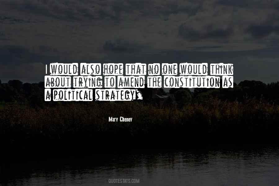 Hope Is Not A Strategy Quotes #241715