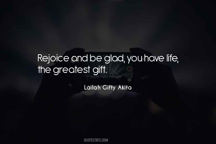 Gift Of Happiness Quotes #1007261