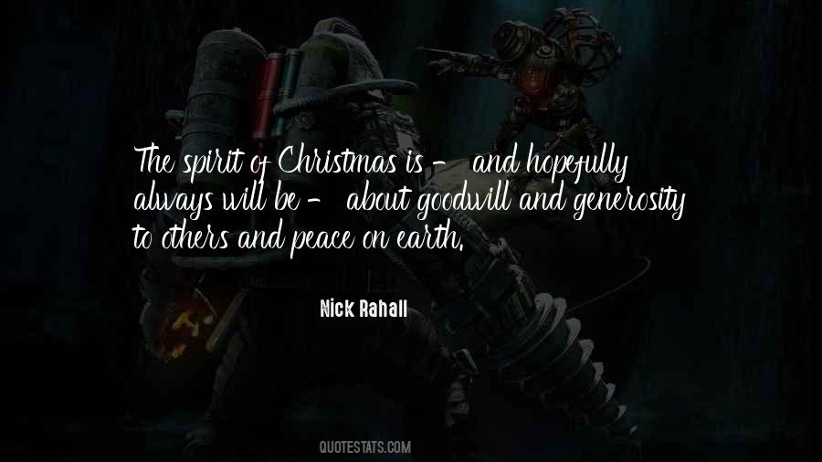 Quotes About Peace Christmas #109127