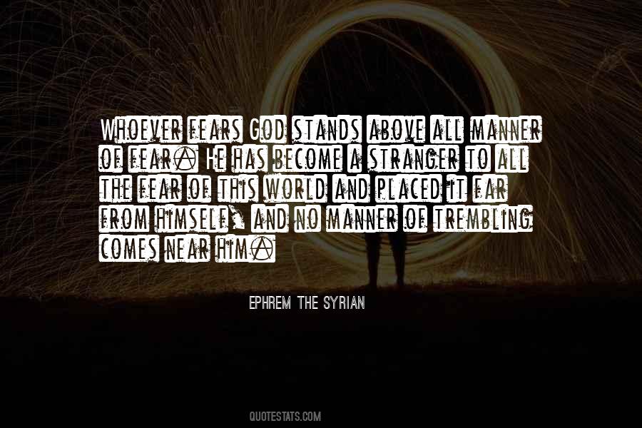Religious Fear Quotes #141238