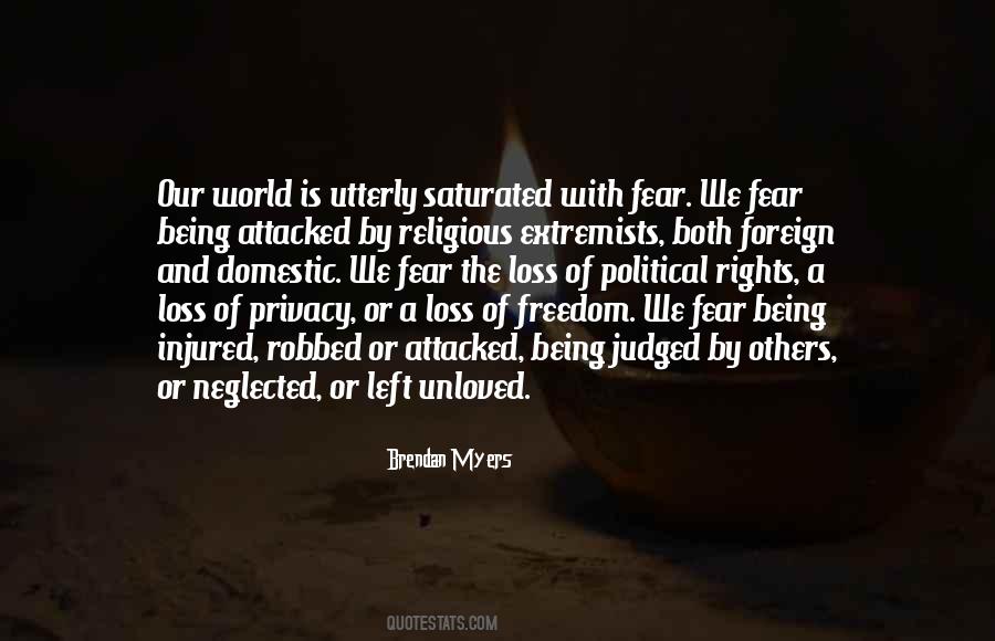 Religious Fear Quotes #1553472