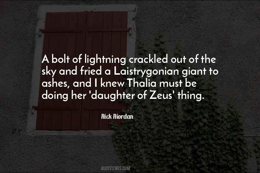 Be The Lightning Quotes #276474