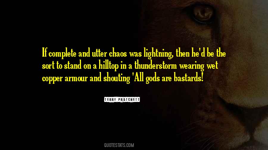 Be The Lightning Quotes #596321