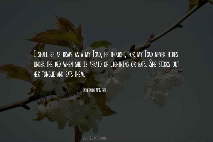 Be The Lightning Quotes #85548