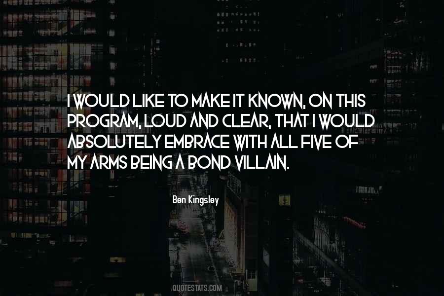 Being A Villain Quotes #1785864