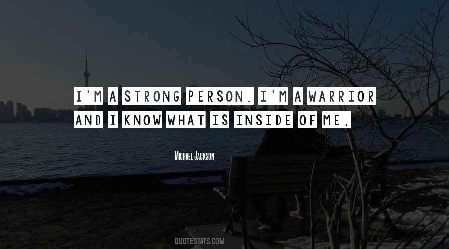 Strong Inside And Out Quotes #366058