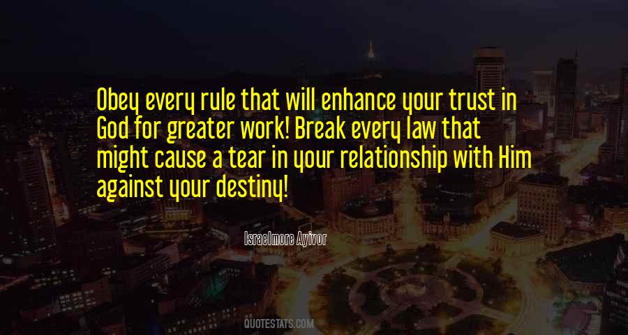 U Break My Trust Quotes #618748
