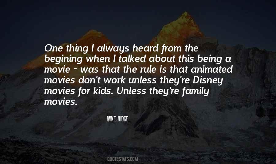 Disney Movie Family Quotes #1004362