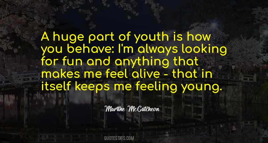 Young Youth Quotes #83626